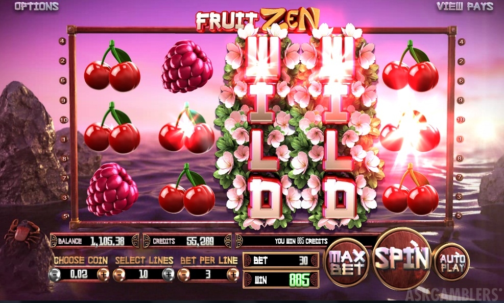 Juego de frutas casino