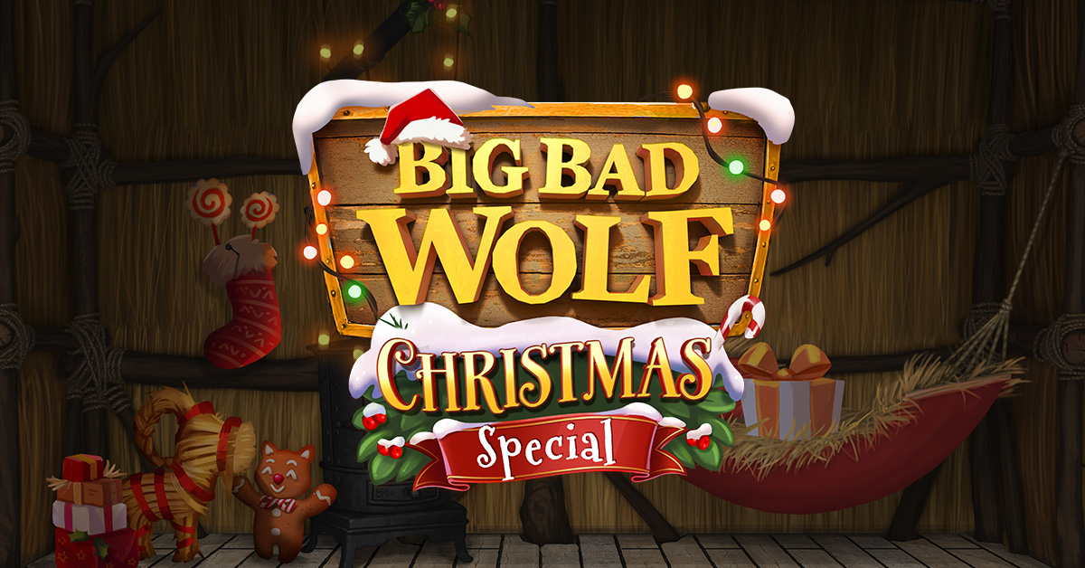 Το ολοκαίνουριο Big Bad Wolf Christmas Special προσγειώθηκε στο ζωντανό καζίνο!